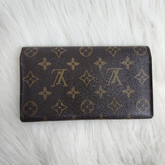 AUTH VINTAGE LOUIS VUITTON long wallet in monogram - Picture 3 of 14